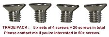 5 sets of 4 screws only for