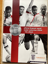official England squad medal