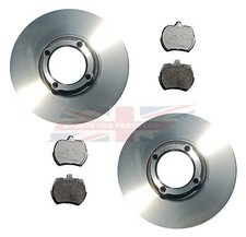 Pair of New Brake Rotors &