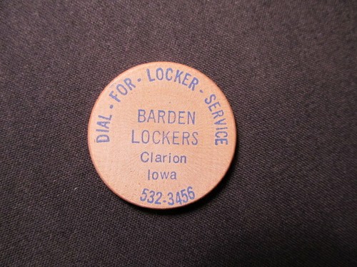 Clarion iowa wooden nickel - clarion,,