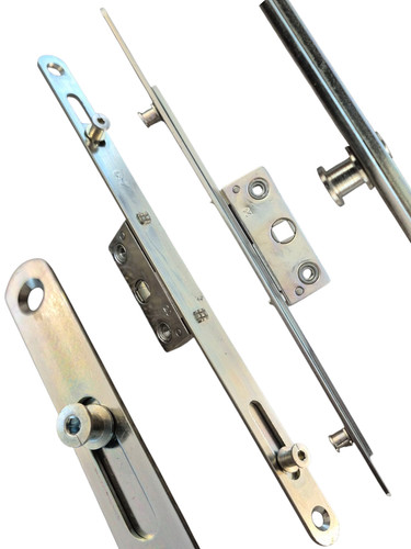 Mila inline upvc window - window, lock