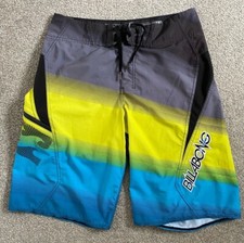 GORGEOUS BILLABONG PLATINUM X STRETCH ZERO GRAVITY SURF BOARD SHORTS 30 W 