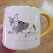M&S French Bulldog Dog Mug Frenchie Pup Puppy Cute Marks And Spencer 