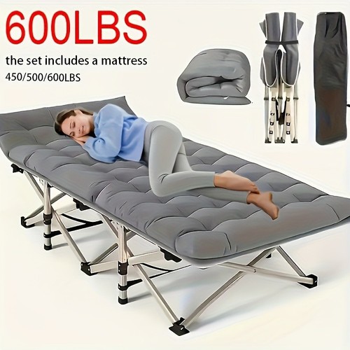 Folding camping cot - folding,