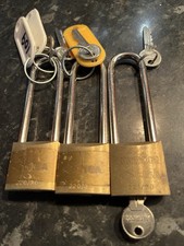 3 X Aldridge Cisa Solid Brass
