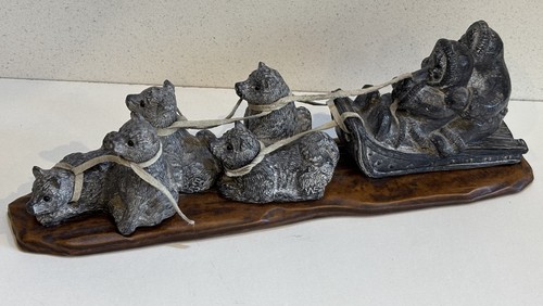 Edmund wolf dog - wolf, sculpture