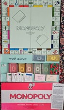 John Waddington Monopoly Game British Vintage 1961 London Nice Condition -GT47