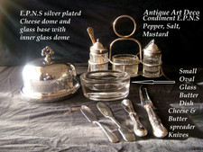 Antique Silver plated Dinner