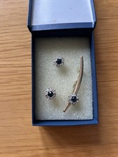 Brooch And Matching Earrings Set