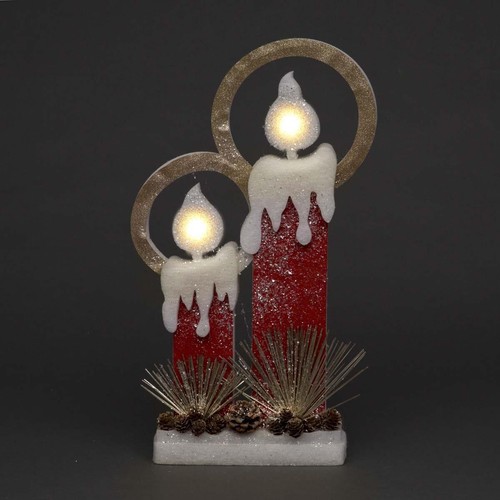 Pre lit christmas decoration - lit,