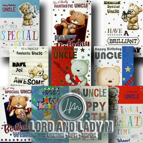 Uncle birthday card great - card,
