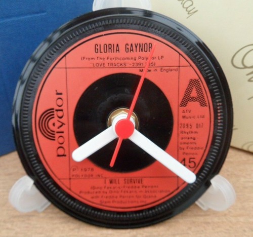Gloria gaynor clock - gaynor, side