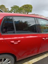 VOLKSWAGEN GOLF MK6 DRIVER SIDE REAR DOOR IN TORNADO RED