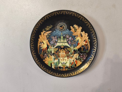 Vintage ceramic plate legends - vintage,