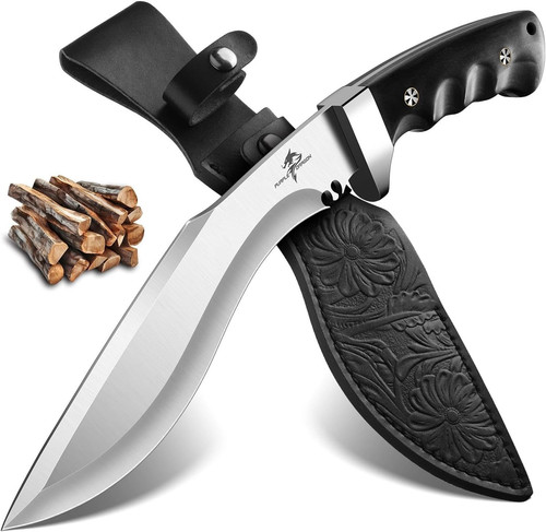 Kukri knife with - sheath,