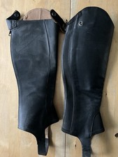 Ariat Close Contour Black Chaps Free postage