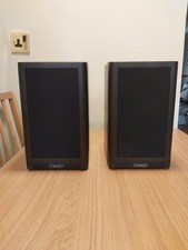 Mission 760 Stereo Bookshelf Speakers in Black Ash finish, great condition 