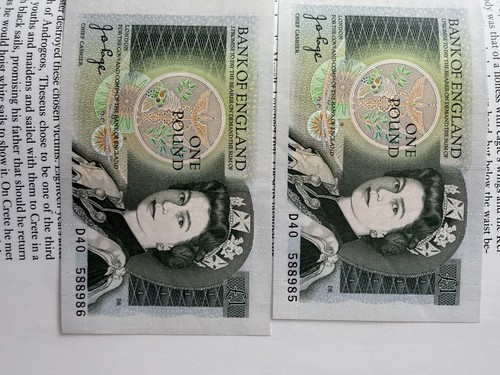 Pair old bank england - pair, of