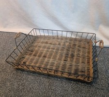 Vintage Wicker Basket Serving