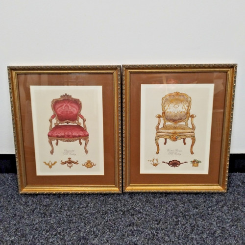 Set vintage chair matte - set, 2
