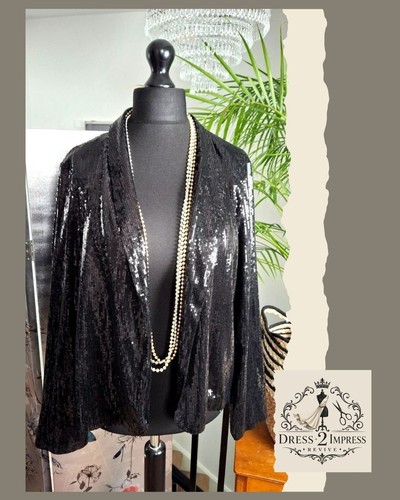 Womens sequin blazer - sequin, size