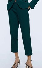 ZARA New Hunter Green Tapered