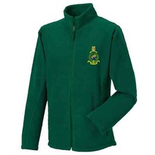 OFFICIAL Royal Marines Full Zip Fleece Embroidered Logo