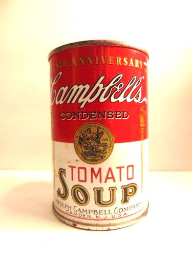 Old campbell soup - soup, 125th