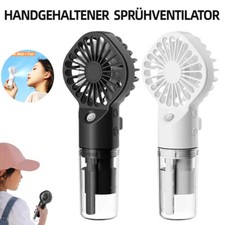 Handheld Mist Fan With Water Humidifier Cooler Rechargeable Mini Hand Spray Fans