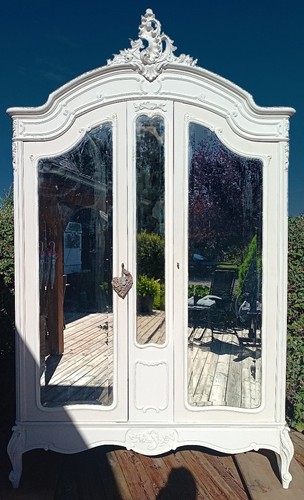 Antique french armoire - french, louis