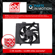 Radiator Fan fits CITROEN C3
