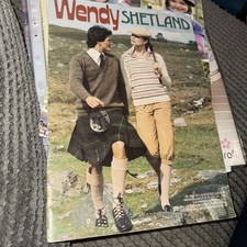 Wendy Shetland knitting