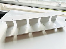 Cable Management Under Desk Tray White 1 Pack Steel Made
