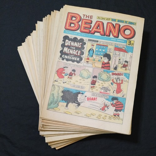 1975 beano comic - beano, bundle
