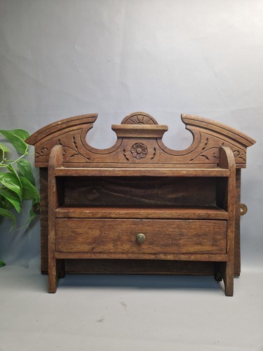 Vintage wooden wall - wall, shelf