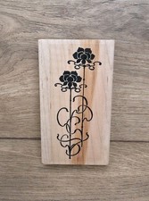 'Floral' Rubber Stamp -