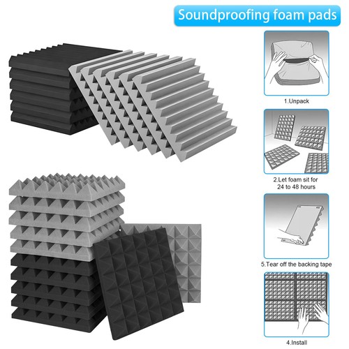 Self adhesive acoustic foam - acoustic,