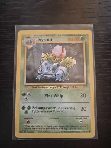 Pokémon tcg ivysaur - base, set
