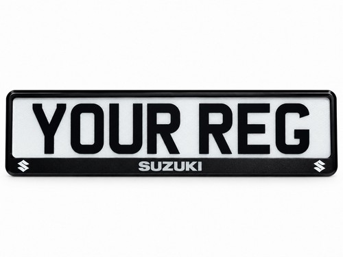 Suzuki number plate - number,
