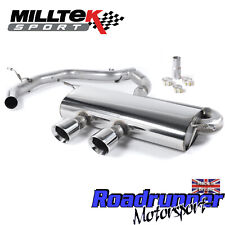 Milltek Golf GTi MK5 Exhaust Cat Back System R32 Style Non Resonated SSXVW168
