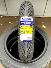 100/90-14  MICHELIN  CITY GRIP 2 SCOOTER  MOTORCYCLE  MOPED TYRE 100 90 14 (57S)