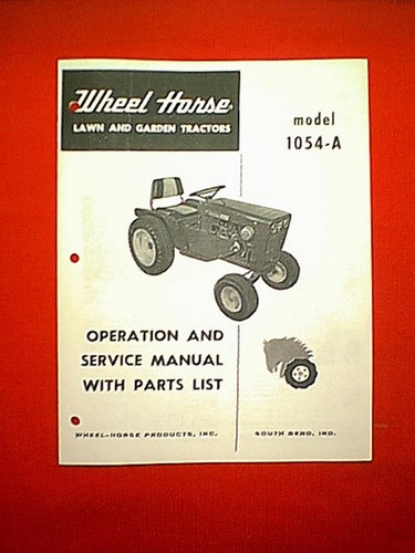 Wheel horse tractor - wheel,