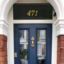 House Number Sticker for Front