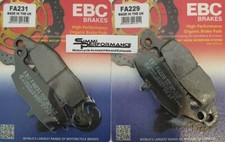 EBC ORGANIC Front Brake Pads for Suzuki DL650 VStrom 2004 - 2017 2018 2019 2020