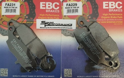 Ebc organic front - front, brake