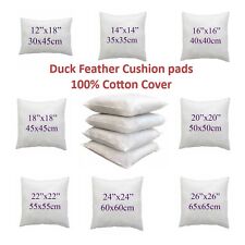 Duck Feather Cushion Pads