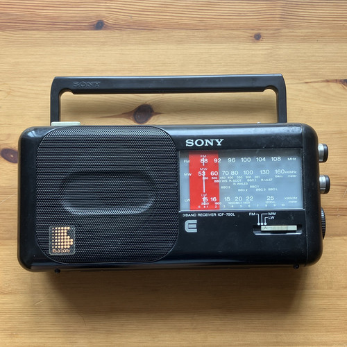 Sony icf 750l portable - icf-750l,