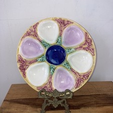 Antique Ceramic Oyster Plate