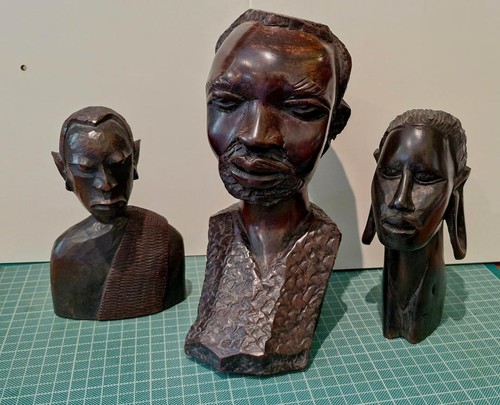 Vintage carved wooden - 3,