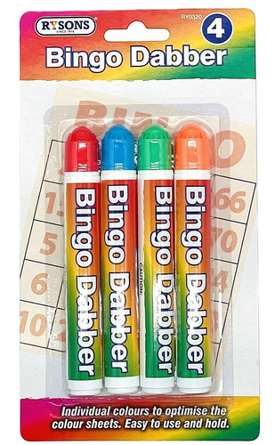 Bingo dabbers pack - bingo, blue